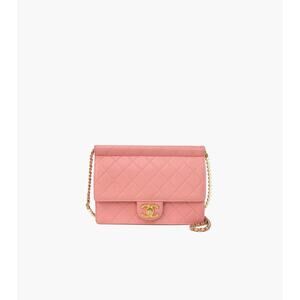 CHANEL Pink Seasonal Bag A-A25924